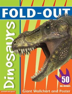 Fold-out Poster Sticker Dinosaurs