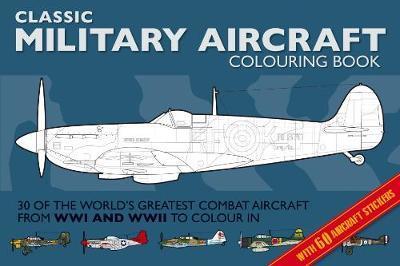 Military Aircraft Colouring Book