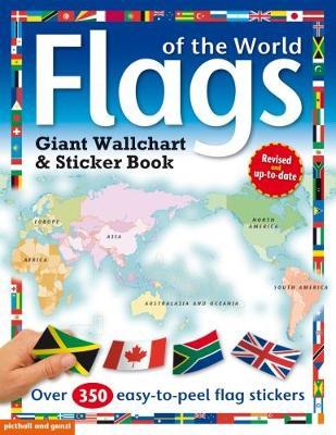 Flags Of The World - Giant World Map Wallchart & Sticker Book