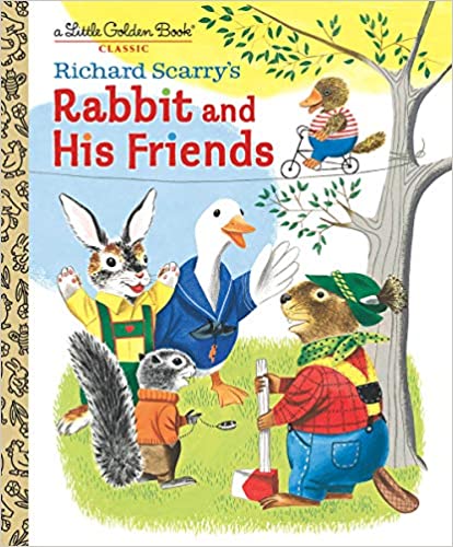 Richard Scarry's Rabbit And His Friends (little Golden Book)