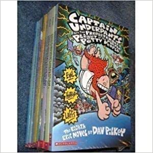 Captain Underpants Box Set (set Of 10 Books)