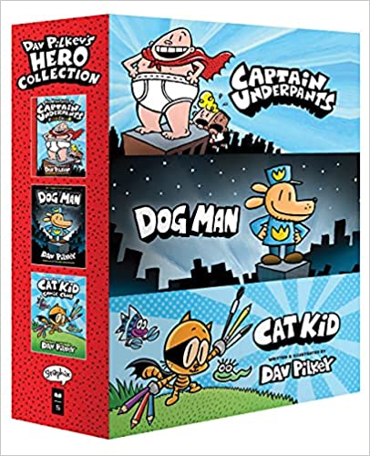 Dav Pilkey's Hero Collection: 3-book Boxed Set