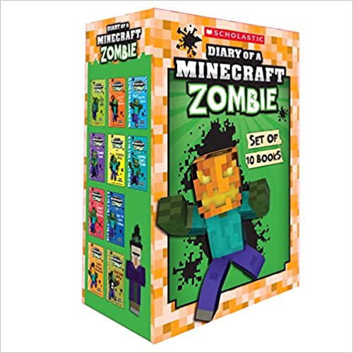 Diary Of A Minecraft Zombie Box Set (books 1 To 10)