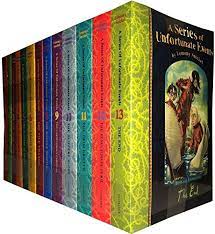 Lemony Snicket A Series Of Unfortunate Events Complete Collection 13 Children Books Set A Perfect Childrens Gift Set