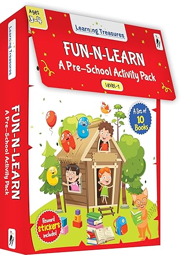 Learning Treasure Fun-n-learn (set Of 10 Books)