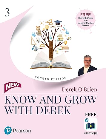 Know & Grow With Derek For Class Third | First Edition | By Pearson