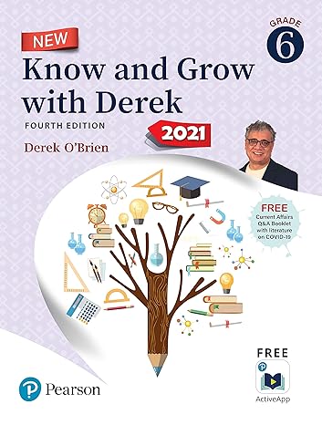 Know & Grow With Derek ,11-12 Years | Class 6| Fourth Edition | By Pearson