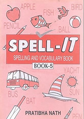 Spell It Spelling And Vocabulary Book 5