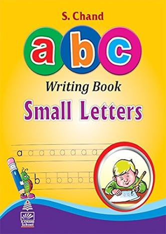 S. Chand Abc Writing Book Small Letters
