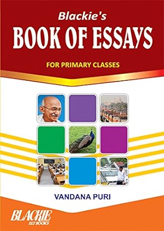 S. Chand's Book Of Essays For Primary Classes