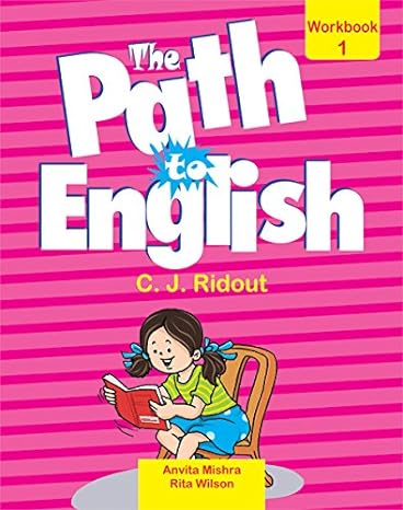 The Path To English Workbook For Class 1