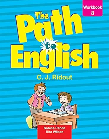 The Path To English Workbook For Class 8