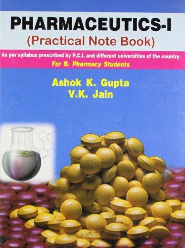 Pharmaceutics - I (practical Note Book)