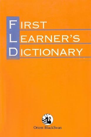 First Learners Dictionary