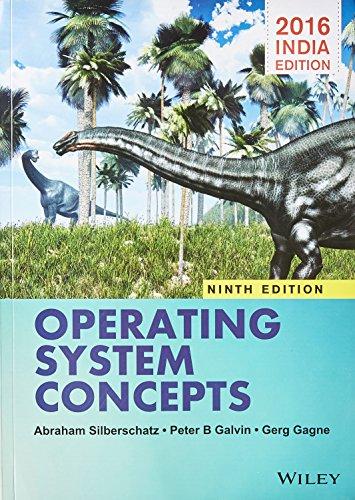 Operating System Concepts, 9ed, Isv (exclusively Distributed By Cbs Publishers & Distributors) | Im | E