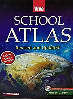 School Atlas With Cd, Latest Updated Edition