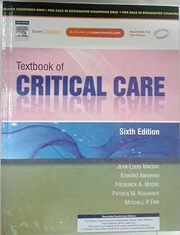 (old)textbook Of Critical Care(sae)