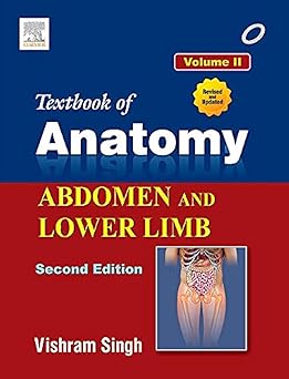 (old) Textbook Of Anatomy Abdomen And Lower Limb Vol.ii