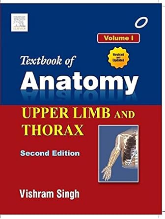 (old) Textbook Of Anatomy Upper Limb And Thorax Vol.i