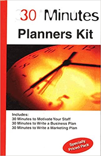 30 Minutes Planners Kit, Set Of Three Books