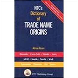 Ntc's Dictionary Of Trade Name Origins