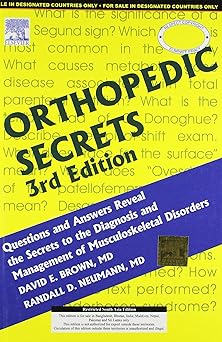 (old)orthopedic Secrets