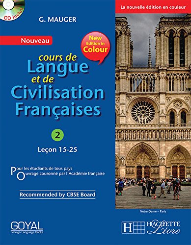 Course De Langue Et De Civilisation Francaises - 2 With Cd