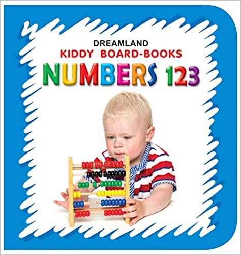Numbers Board Book For Children Age 0 -2 Years |fun Size Board Book To Learn Numbers - Kiddy Board Book Series