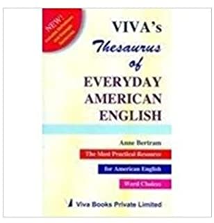 Viva's Thesaurus Of Everyday American English