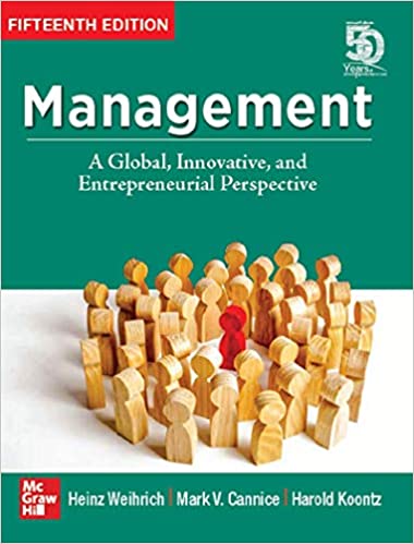 Management: A Global, Innovative, And Entrepreneurial Perspective