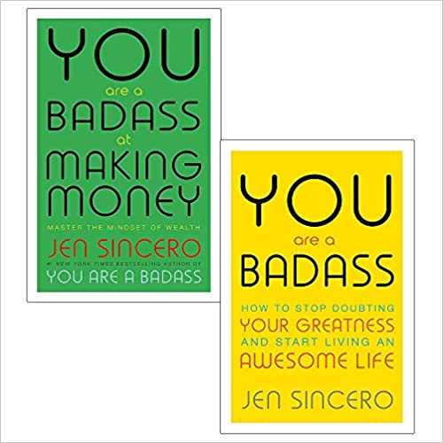 You Are A Badass Collection 2 Books Set How To Stop Doubting Your Greatness And Start Living An Awesome Life You Are A Badass At Making Money