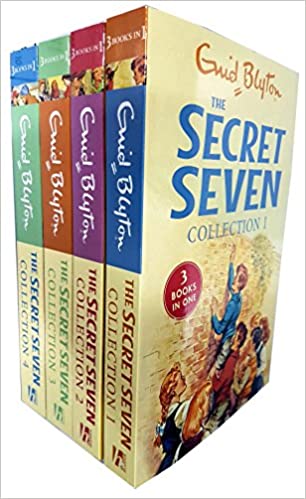 Enid Blyton Secret Seven Collection 4 Books Set 3 In 1 Pack