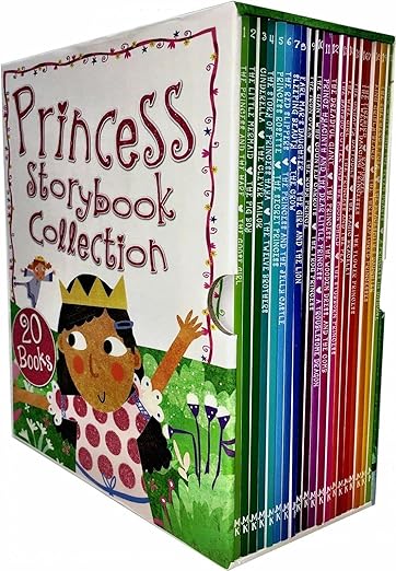 Princess Storybook Collection 20 Books Box Set By Miles Kelly