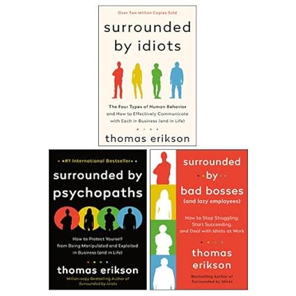 Thomas Erikson 3 Books Collection Set