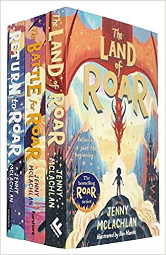 The Land Of Roar Series 3 Books Collection Set By Jenny Mclachlan (land Of Roar Return To Roar Battle For Roar)