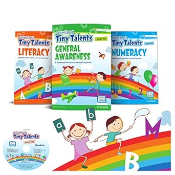 Pearson Activeteach Tiny Talents Lkg Pack: Literacy, Numeracy And General Awareness