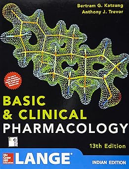 (old)lange Katzung Basic & Clinical Pharmacology