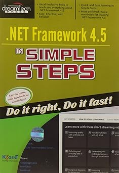 .net Framework 4.5 In Simple Steps | E | K