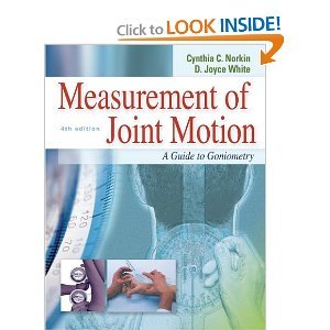 (old)measurement Of Joint Motion:a Guide To Goniometry