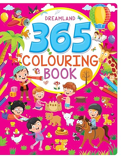 365 Colouring Book For Children - Best Coloring, Drawing And Painting Book For Kids