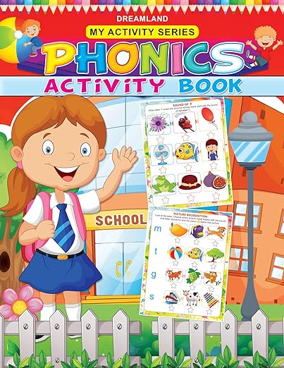 Phonics Activity Book For Age 2 -5 Years- Fun Filled Activities For Children My Activity Series