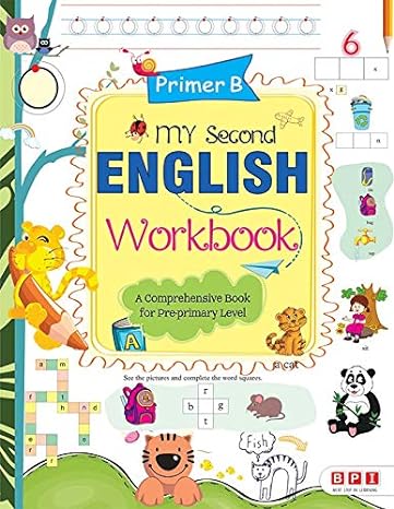My First English Workbook Primer B- (for Ukg)