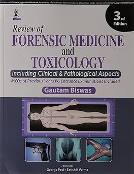 (old) Review Of Forensic Medicine And Toxicology Including Clinical & Pathological Aspects