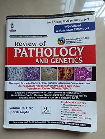 (old) Review Of Pathology And Genetics Free Interactive Dvd-rom