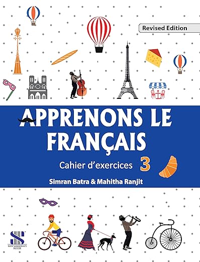 Apprenons Le Francais French Workbook 03: Educational Book