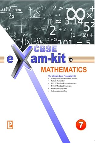 Exam-kit In Mathematics Vii