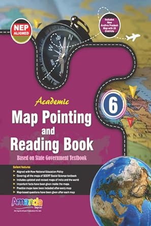 Academic Map Pointing And Reading Book-vi