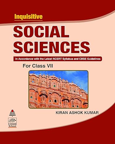 Inquisitive Social Sciences For Class 7