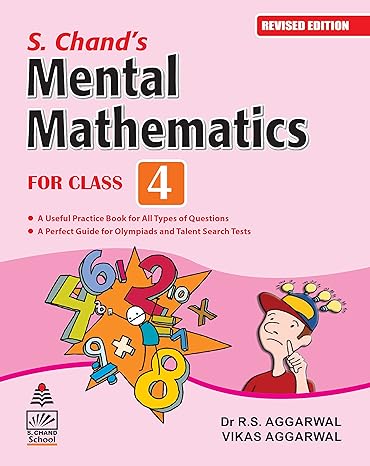 S. Chand's Mental Mathematics Class 4