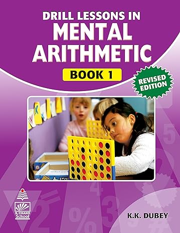 Drill Lessons In Mental Arithmetic Bk 1